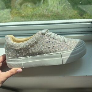 Betsey Johnson Sidny Ivory Sneakers